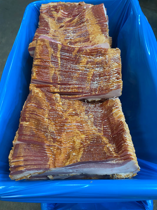 Hardwood Smoked Maple Bacon (10 lb. box)