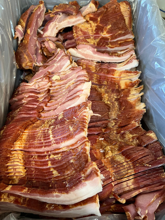 Hardwood Smoked Sliced Bacon (10 lb. box)